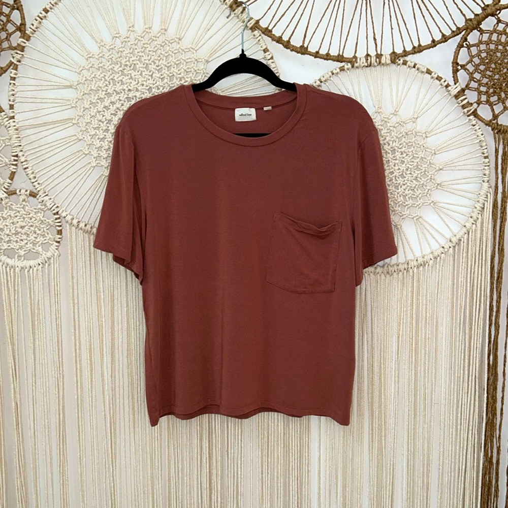 Aritzia Wilfred free cropped tshirt